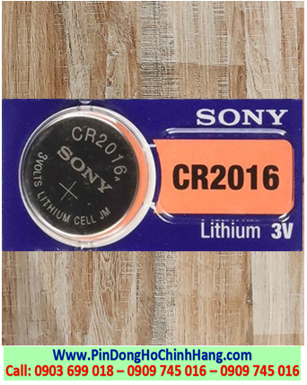 Pin Sony CR2016 _Pin CR2016